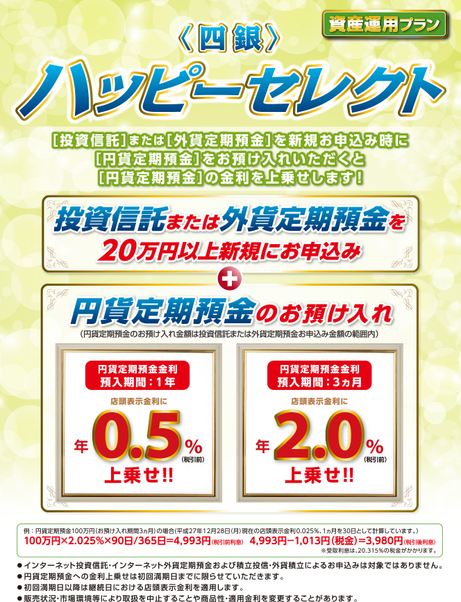 ハッピーセレクト