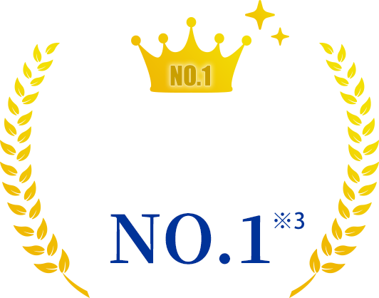 ネット証券総合評価SBI証券 NO.1 ※3