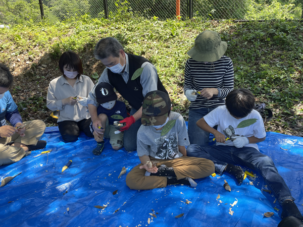 第4回県立のいち総合公園里山保全整備活動の実施