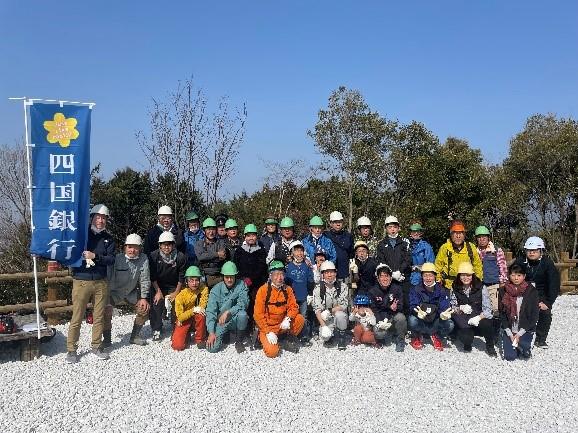 第5回県立のいち総合公園里山保全整備活動の実施