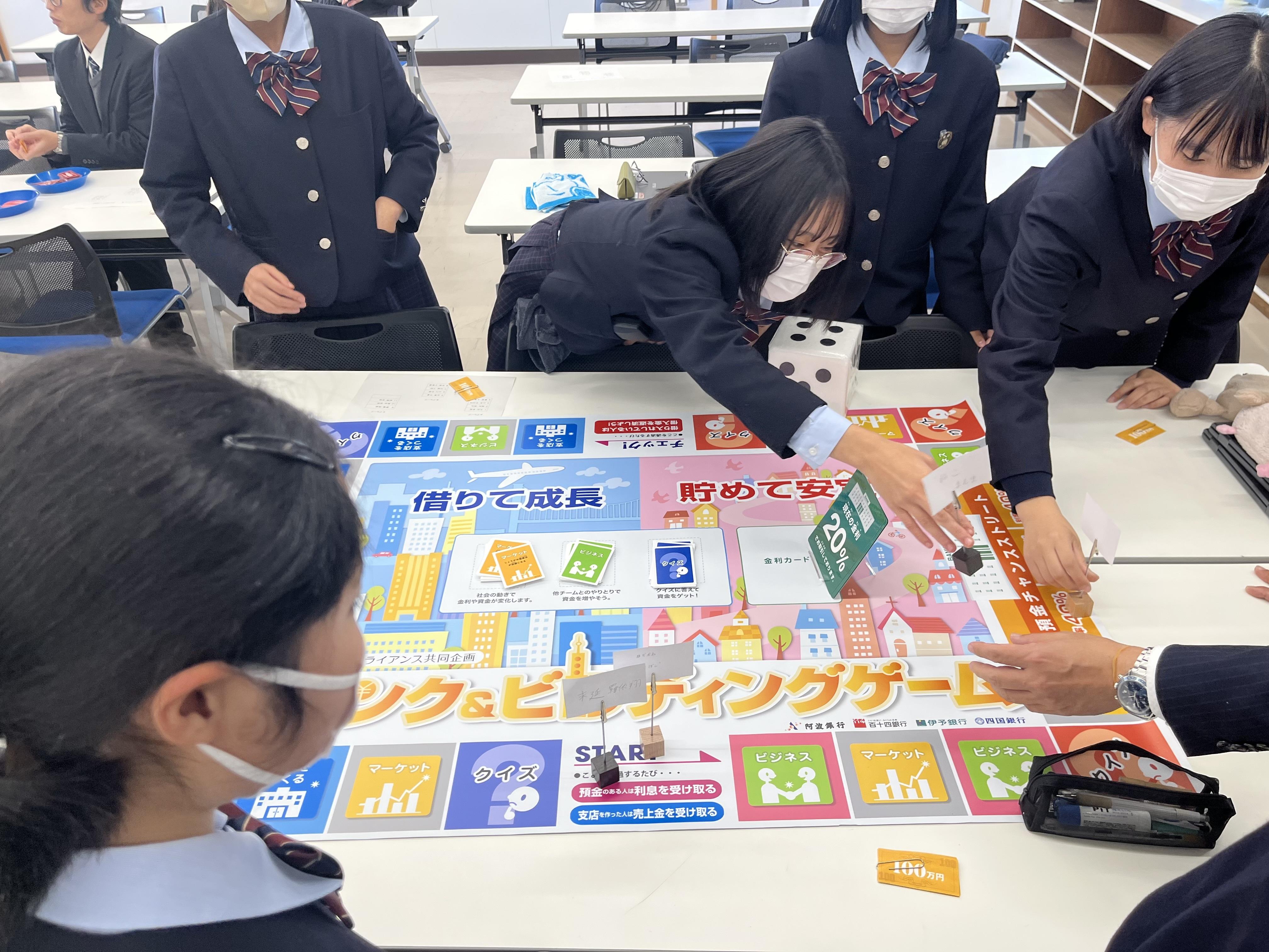 高知県立山田高等学校での出前授業