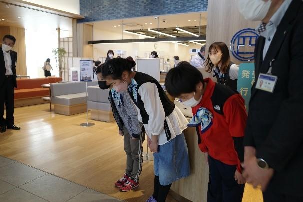 （一社）物部川DMO協議会が主催の「お仕事体験博」を山田支店にて実施