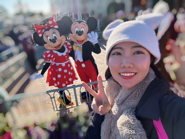 ミッキーとミニーと染谷行員