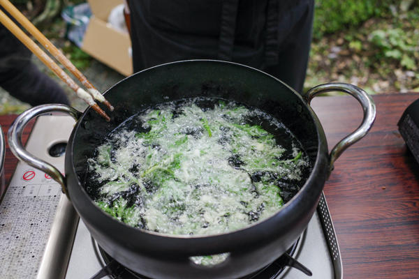 防災植物天ぷらに防災植物サラダ！災害時に役立つ「防災植物」を食べてみた