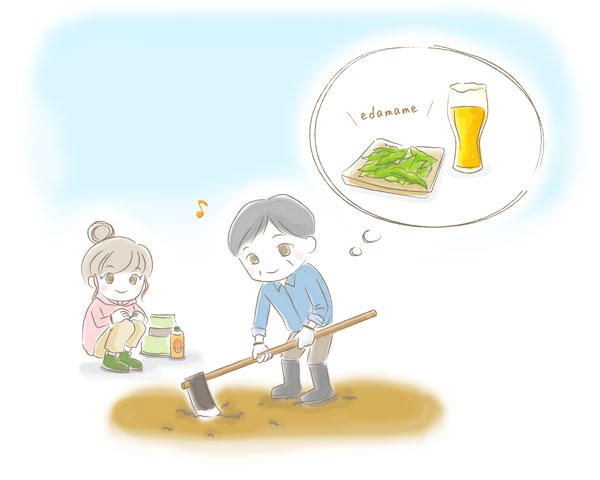 父ハルアキ「家庭菜園始めます!」