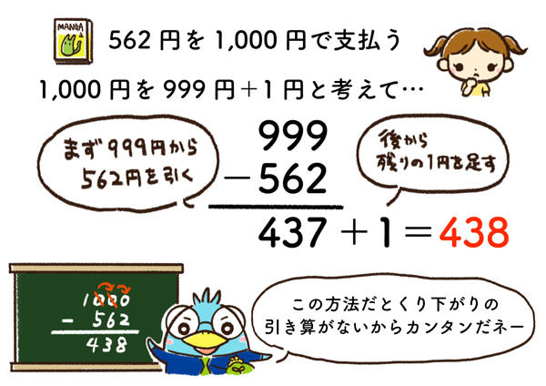 賢いおつりのもらい方