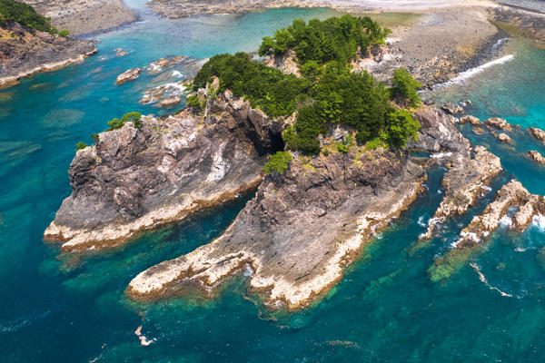 樫西海岸｜美しい海岸線とクリアな海！海の豊かさを体感できる大月町の穴場スポット