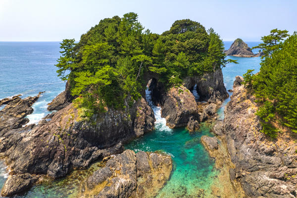 樫西海岸｜美しい海岸線とクリアな海！海の豊かさを体感できる大月町の穴場スポット