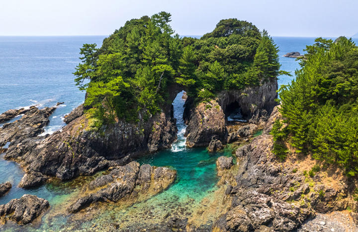 樫西海岸｜美しい海岸線とクリアな海！海の豊かさを体感できる大月町の穴場スポット