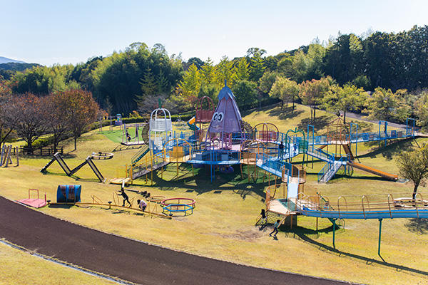 ナス公園（安芸広域公園）　家族の笑顔が溢れる一日を！自然と遊び心が満載の公園