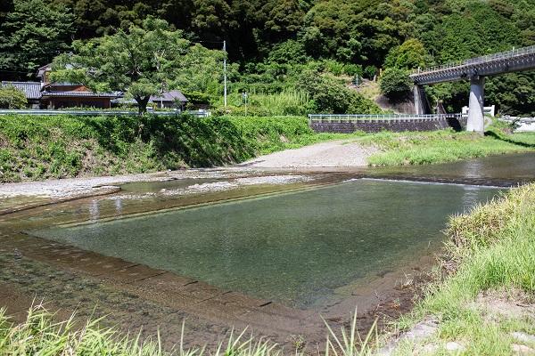 蜷川河川プール｜知る人ぞ知る清流の遊び場！川の水が流れ込む天然プール