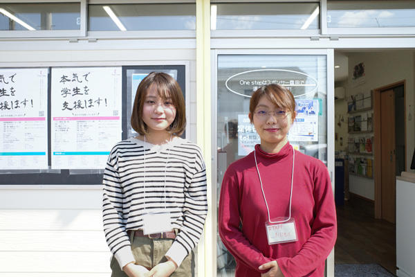 未来への一歩を踏み出す大学生と地元企業の交流場所「One step」