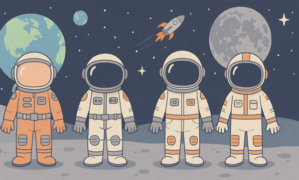 宇宙界隈ちょっと気になる話　vol.01　宇宙服の進化