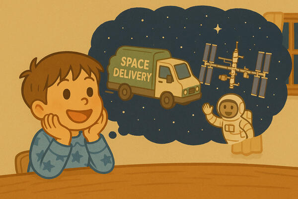 宇宙界隈ちょっと気になる話 Vol.05 宇宙での活動を支える「宅配便」