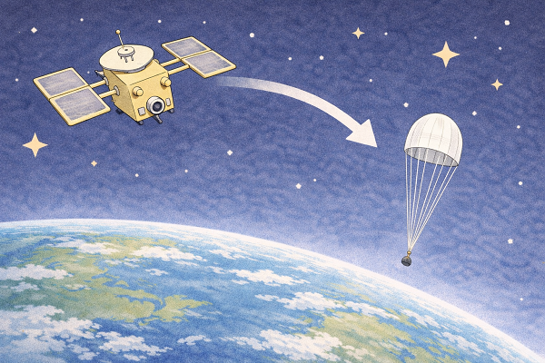 宇宙界隈ちょっと気になる話　Vol.06　ミッションは、「宇宙の物質を採取せよ！」